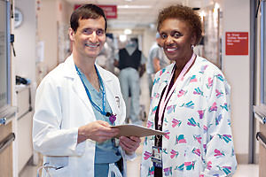 Physician and Nurse