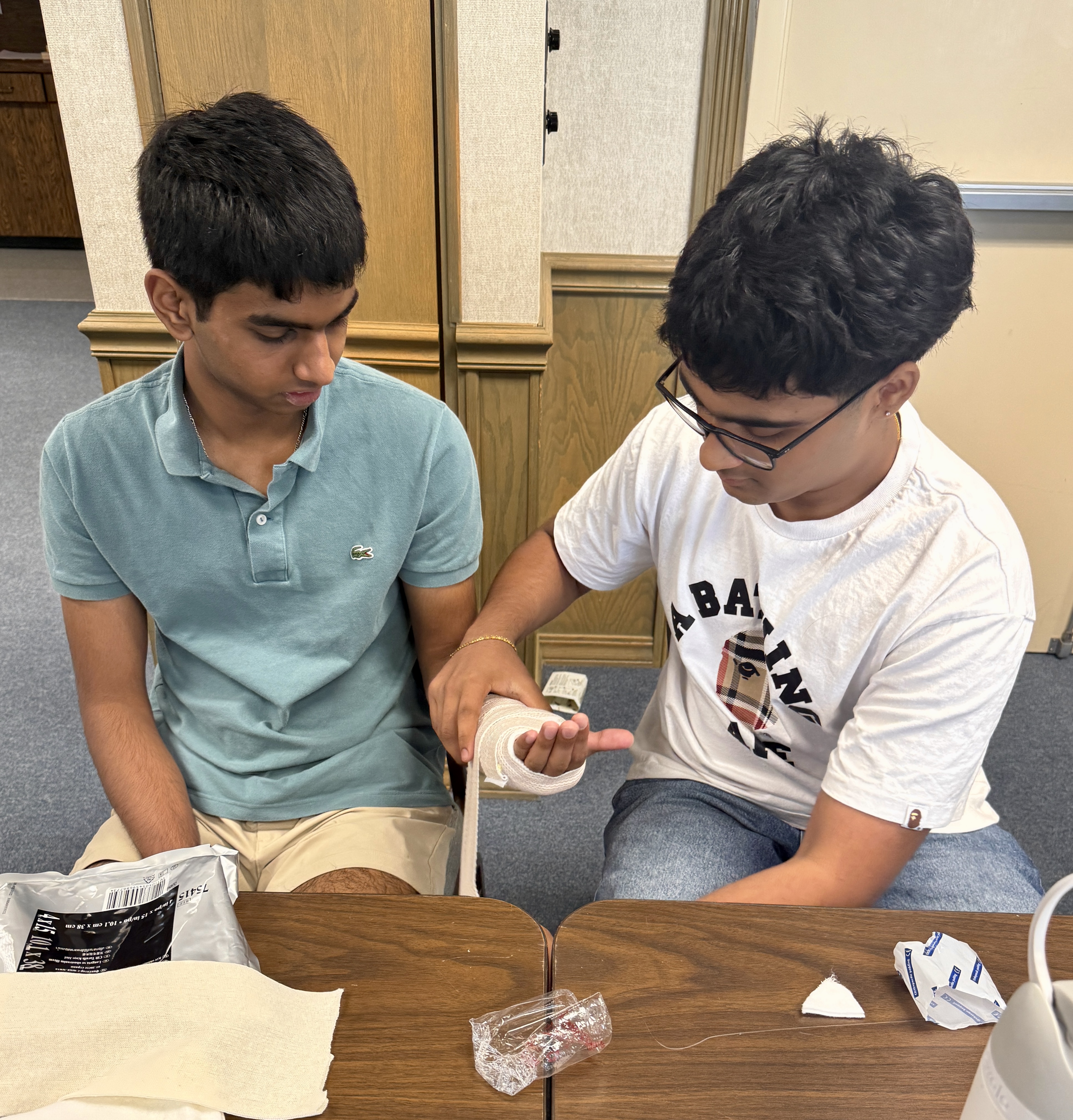 Future of Medicine - Students dissecting animal parts.